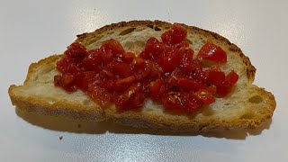 Bruschette Con Friggitrice Ad Aria