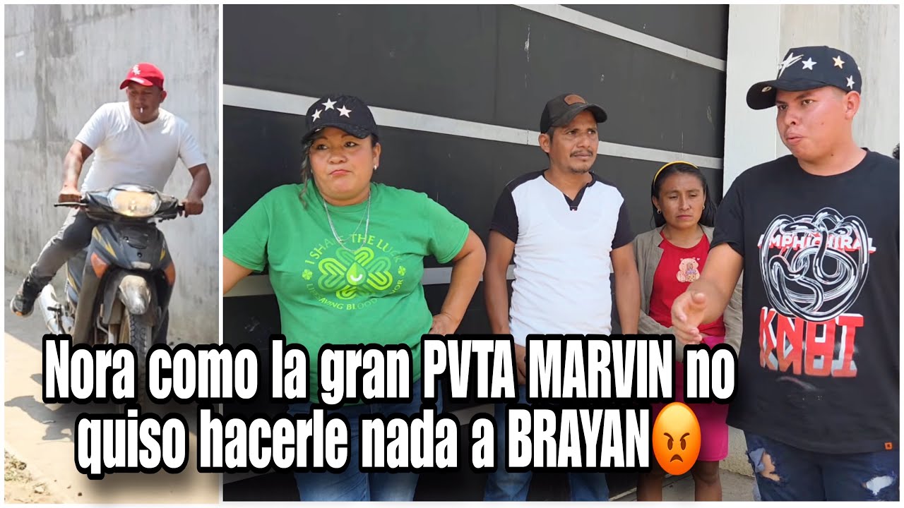 Urgente 🚨 MARVIN se le ahuevo a BRAYAN porque le sacó la pistol4😱