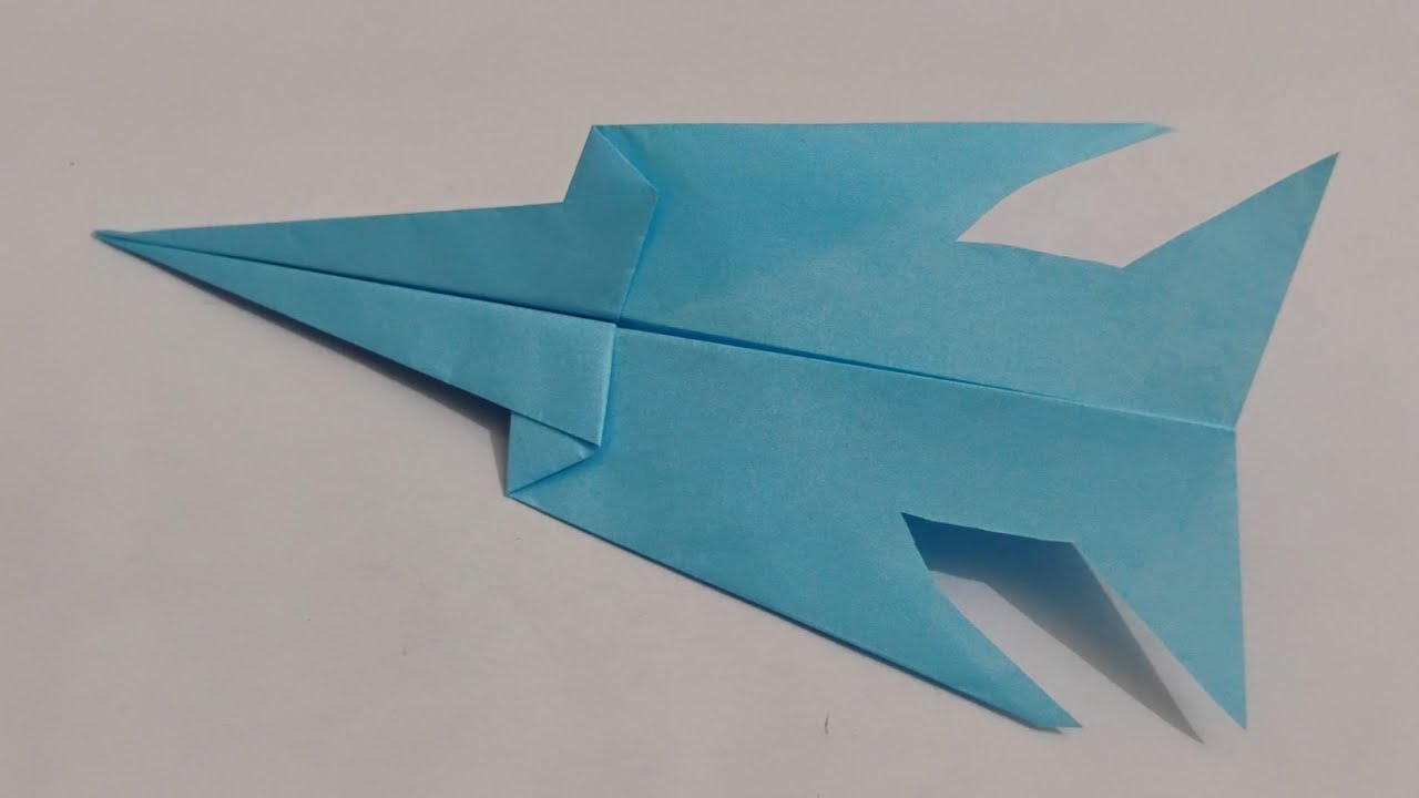 How To Make Super Sonic Paper Plane
