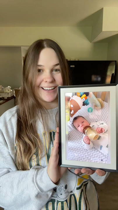 gifted idea! 🔗 in comments! #giftideas #digitalphotoframe