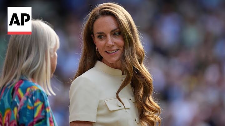 Kate, Princess of Wales, arrives at Wimbledon for women's finals