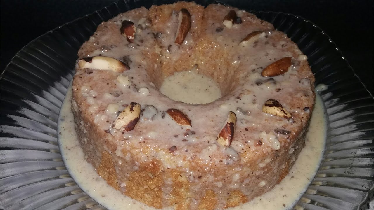 Bolo de castanha do Pará 🍰