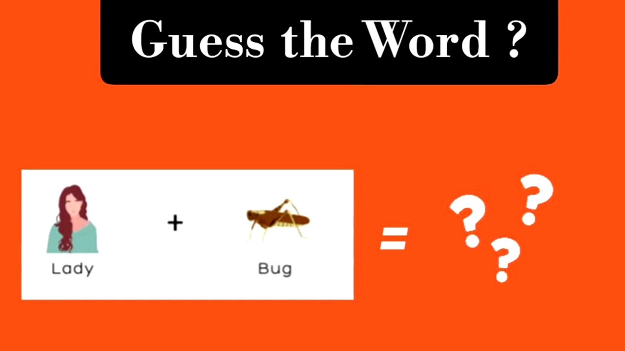 Brain Test Puzzle Guess the Word by the Pictures Riddle Challenging