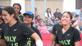 High School Softball: Long Beach Poly vs. Lakewood