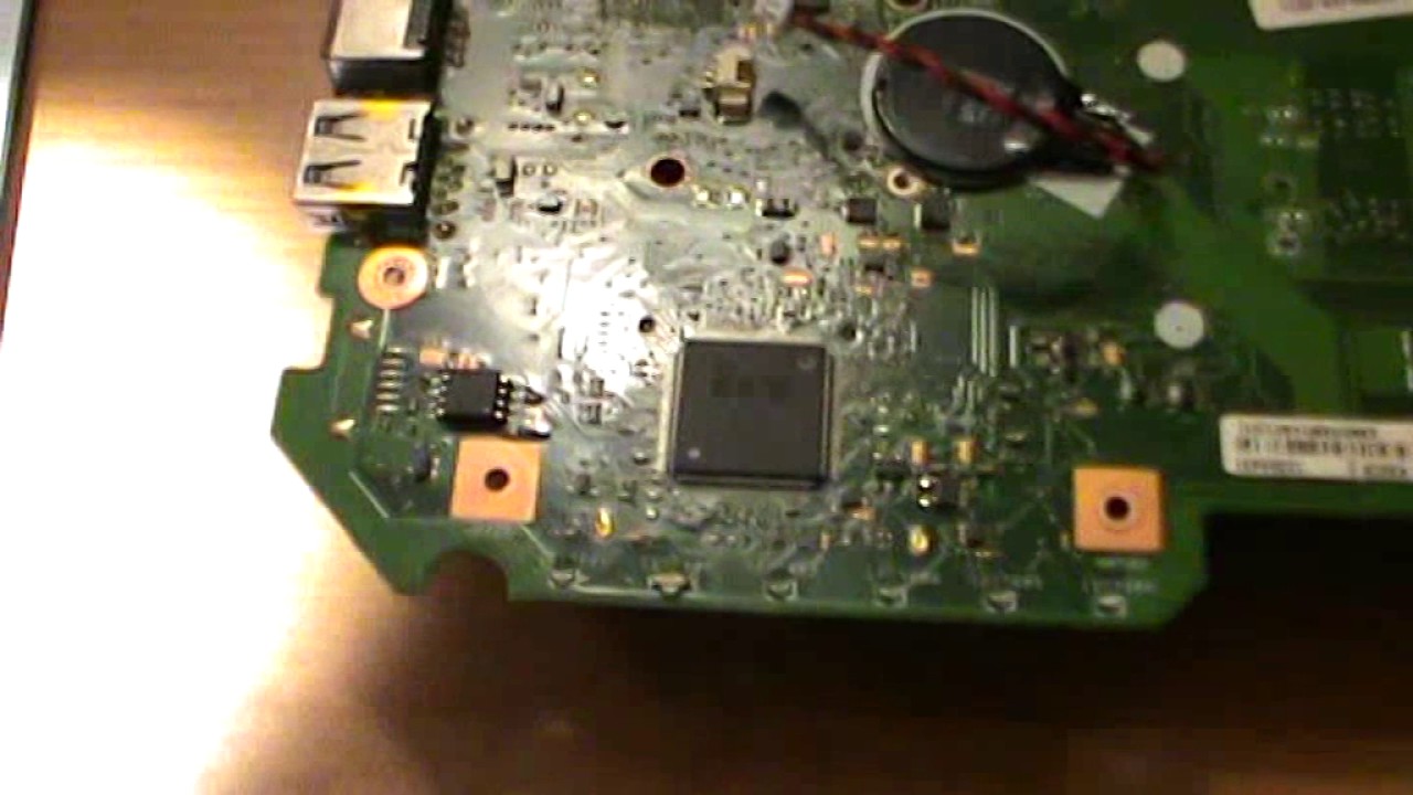 Нет изображения Asus K56CB ремонт - YouTube