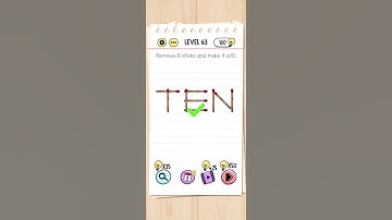 Brain Test Tricky Puzzles level 63 Walkthrough #NovemacGaming #shorts