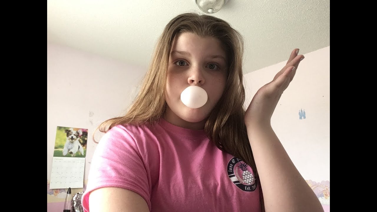 Bubble Gum Blowing Part 2