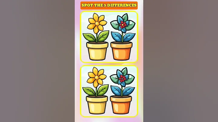 Spot The Difference Challenge / Find The Difference #brainteasers #mindgames #68