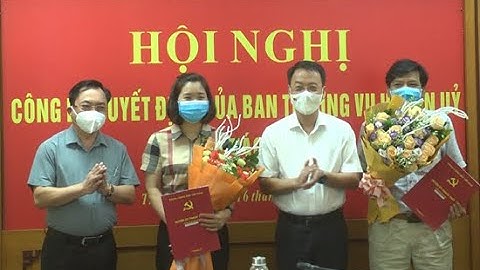 Huyện ủy Thạch Thất công bố Quyết định về công tác cán bộ