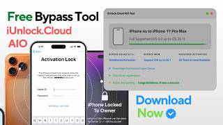 How to Bypass iCloud Activation Lock for FREE (2026) – iUnlock.Cloud AIO Tool screenshot 5