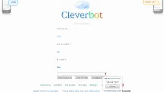 Let's play CleverBot Part 1 - TYPING FAIL !!!!!!!