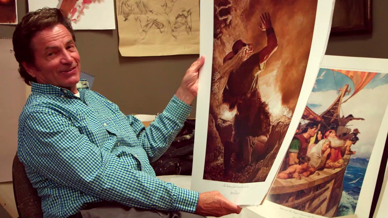 Book of Mormon Art, by Arnold Friberg, preview