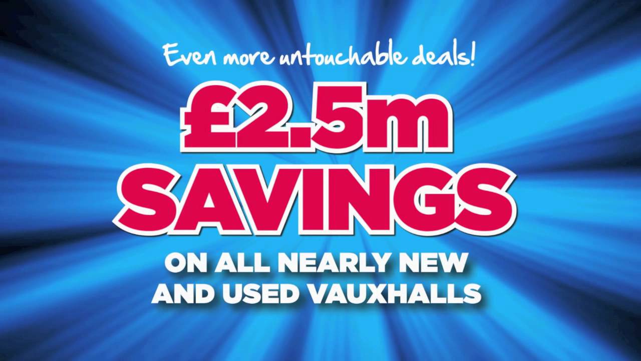 £2.5mil Giveaway on Used Cars Peter Vardy Vauxhall YouTube