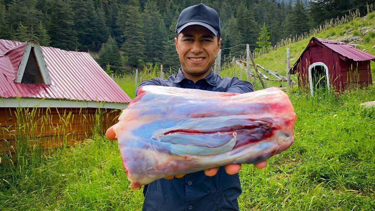 Dana İncik Tandır - Dağ Evini Ot Bastı! Domates Fideleri Diktim!