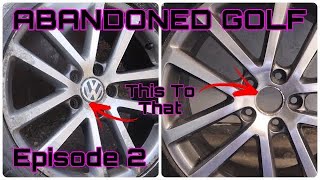 Cheap and Easy DIY Wheel Refurb | Restoring Diamond Cut Alloy Wheels