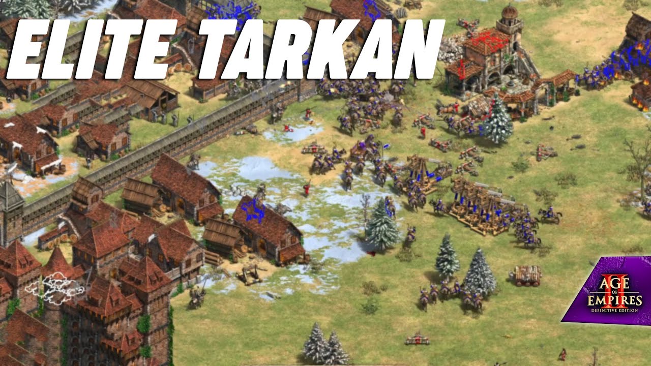 Huns Elite Tarkan Push Buildings Melted