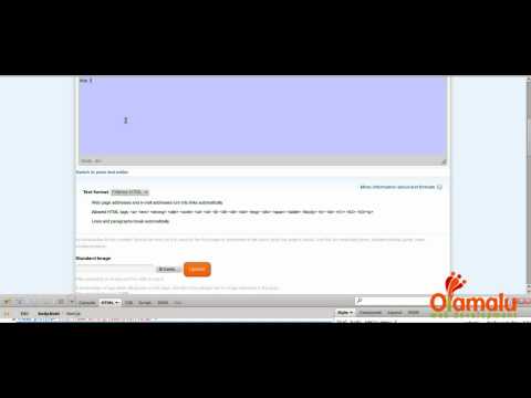 Olamalu - Adding a News Item in Drupal 7