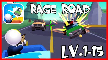 Rage Road IOS Gameplay Level 1-15 (by SayGames)