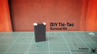 D.i.y. Tic-Tac Box Survival Kit