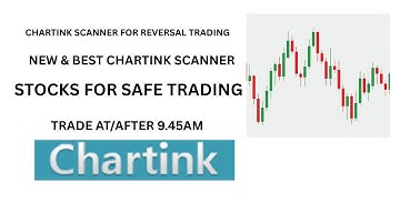 CHARTINK SCANNER   Reversal Time and STOCKS for Reversal Trading 100%   Made with Clipchamp