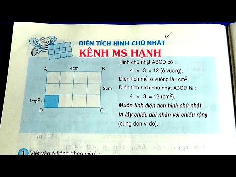 Video TOÁN LỚP 3 - TRANG 152 - SÁCH GIÁO KHOA - DIỆN TÍCH... - youtube