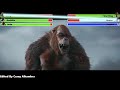 Godzilla X Kong The New Empire 2024 Final Battle With Healthbars 2 2 Godzilla X Kong The New Empire 2024 Final Battle With Healthbars 2 2