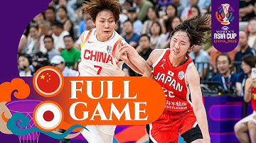 China v Japan | Full Basketball Game | FIBA Women
