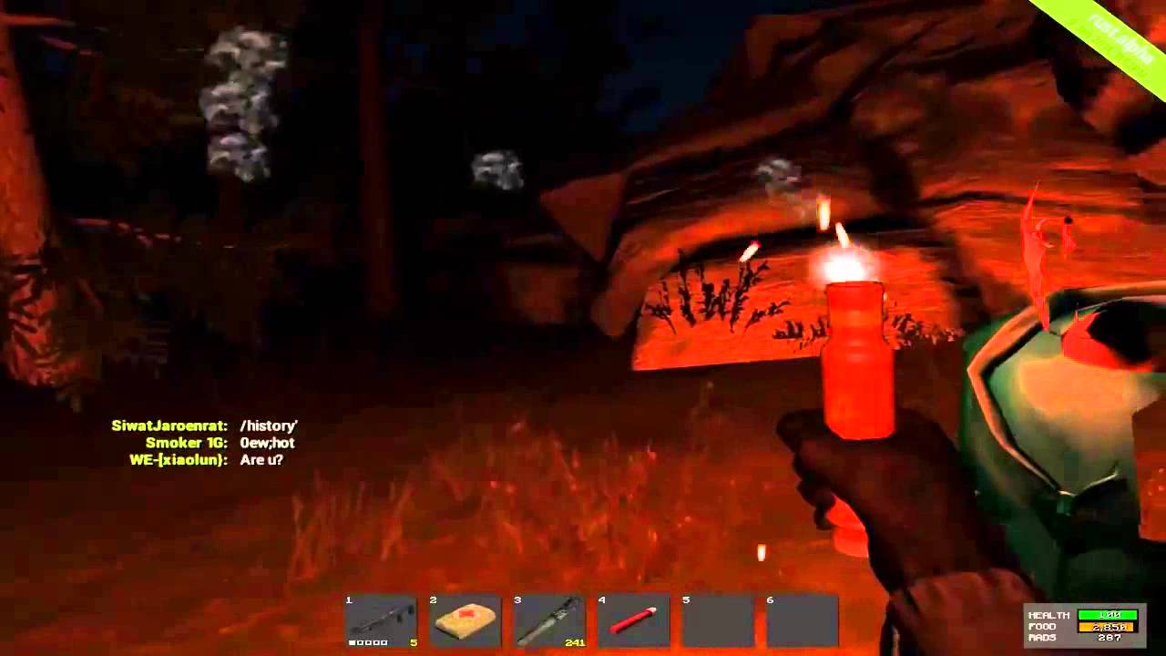 RUST : PART 2 : สร้างบ้านใหม่ ไล่หาของ - YouTube