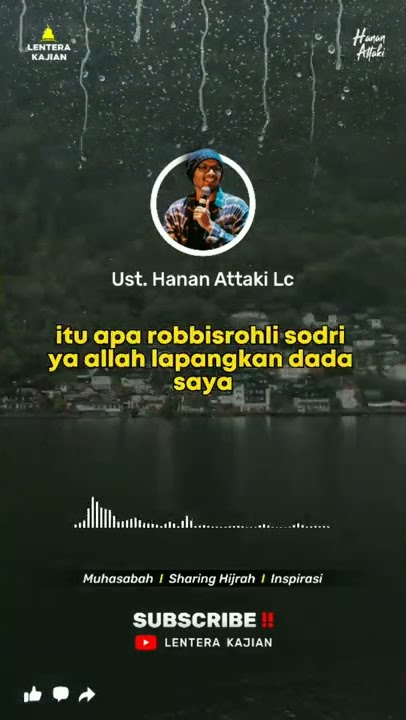 Hanan Attaki Lapang Dada #shorts #islam #hananattaki #Motivasihijrah