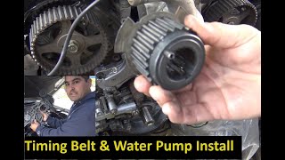 Timing Belt and Water Pump Replacement on my 2004 Mitsubishi Montero.