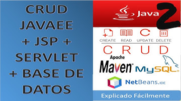 CRUD JAVA EE + JSP + Servlet + MYSQL Parte 2. Explicado Fácilmente