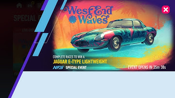 Need For Speed No Limits - Jaguar E-Type Lightweight | West End Waves (Day 4 - Rabbit)