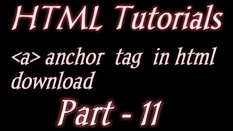 DOWNLOAD ATTRIBUTE IN ANCHOR TAG | HTML TUTORIALS IN HINDI |BY DIVYA BAGUL | MARVEL WEB DESIGNER