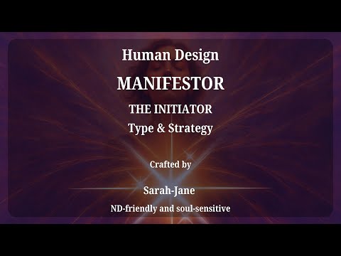 Manifestor | The Initiator Type