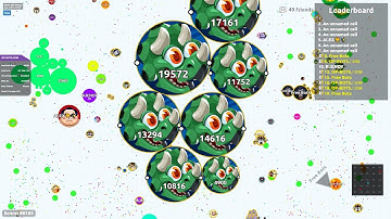 AGARIO TAKEOVER WITH BOTS // OP-BOTS.COM
