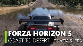 Forza Horizon 5 : Panoramas en Toyota Supra 2020