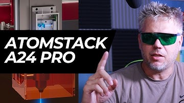 Atomstack A24 Pro laser engraver test