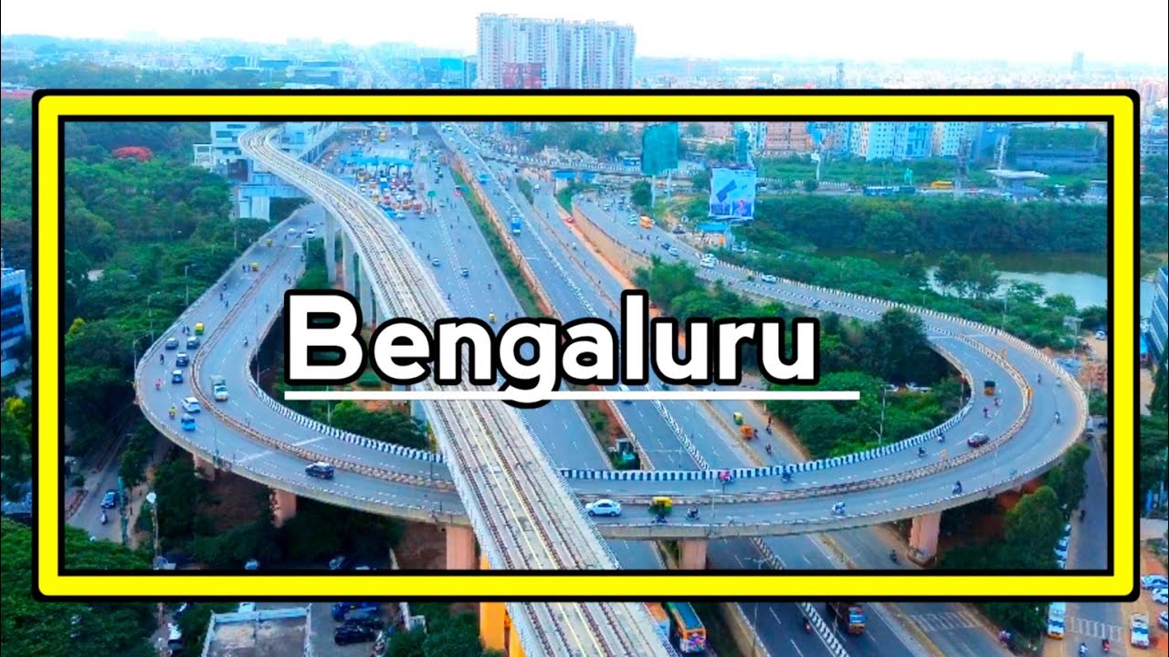 Bengaluru | Bangalore City Drone view | Silicon valley of India