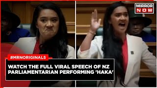New Zealand Parliament Haka: Hana-Rawhiti Maipi-Clarke Speech Goes Viral | English News | World News