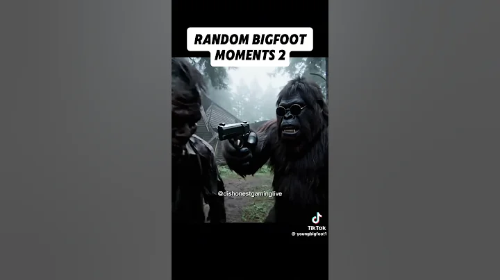 Random Bigfoot Moments 2 #funny #tiktok #bigfoot #yeti #humor #ai #vlog #veo3 #meme #memes #shorts