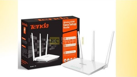 Tenda F3 Router Leatest Firmware Update Fix Wireless Camera and Repeater Issue