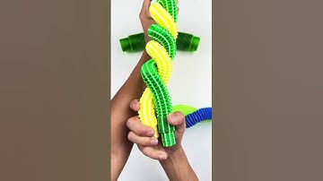 Creating ASMR  Hook Relaxing Sound POP TUBE #diy#satisfyingvideos #relaxing #oddasmr #poptubesounds