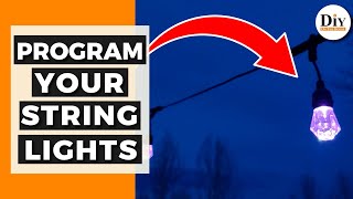 Programmable String Lights - They Change Colors!| Program Your Smart Outdoor String Lights