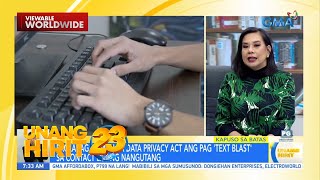 Kapuso sa Batas- Reklamo sa pangha-harass ng ilang online lending app | Unang Hirit