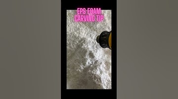 Styrofoam carving tip #hollywood #diy #moviesets