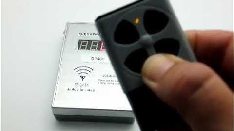 (19) 433 DUP: FIXED CODE [200-433]Mc TRANSMITTERS, COPYING PROCESS. (ENG)