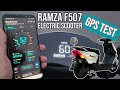 Ramza F507 Electric Scooter GPS Testing