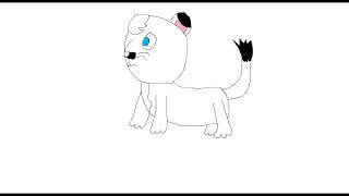 Kimba (1966) Running Animation by Jacob Alexander Ealy (An Autistic Person)