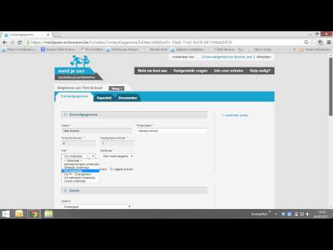 Instructiefilm: schoolgegevens aanpassen