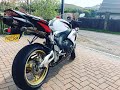 2007 Honda CBR1000rr HRC Fireblade Exhaust Sound Yoshimura & Walkaround